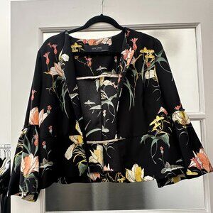 Women's Cropped Zara Blouse